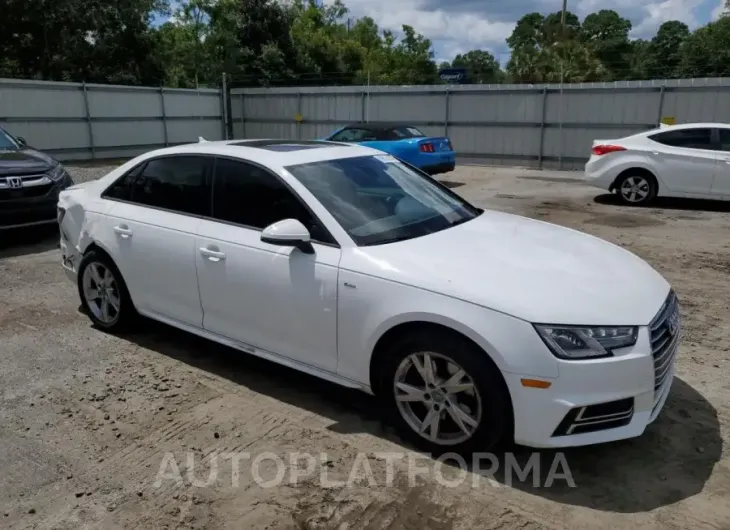 AUDI A4 PREMIUM 2018 vin WAUKMAF41JN010406 from auto auction Copart