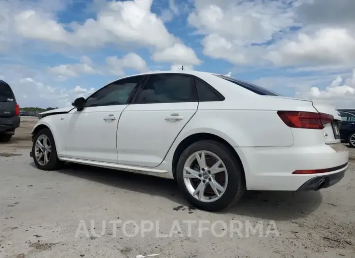 AUDI A4 PREMIUM 2018 vin WAUKMAF49JA118117 from auto auction Copart