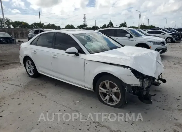 AUDI A4 PREMIUM 2018 vin WAUKMAF49JA118117 from auto auction Copart