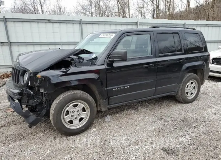 JEEP PATRIOT SP 2015 vin 1C4NJRBB5FD130833 from auto auction Copart