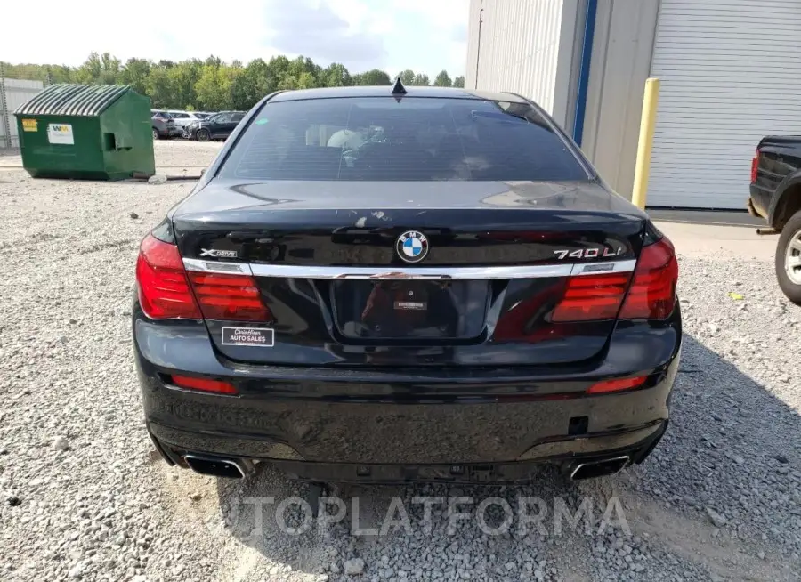 BMW 740 LXI 2015 vin WBAYF4C56FD874142 from auto auction Copart