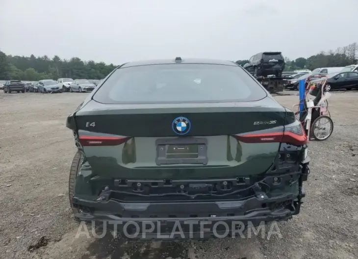 BMW I4 EDRIVE 2024 vin WBY43AW09RFS39495 from auto auction Copart