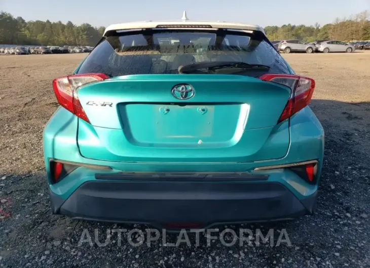 TOYOTA C-HR XLE 2018 vin NMTKHMBX6JR037330 from auto auction Copart