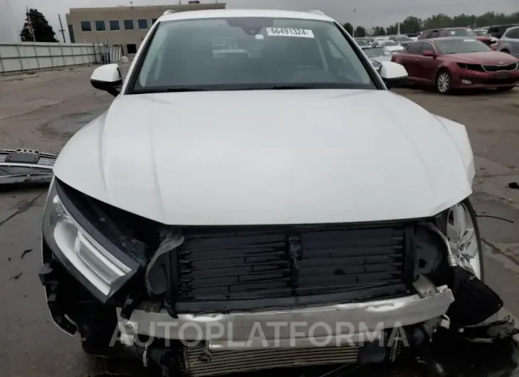 AUDI Q5 PREMIUM 2020 vin WA1ANAFY7L2055962 from auto auction Copart