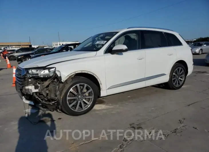 AUDI Q7 PREMIUM 2017 vin WA1LAAF78HD012710 from auto auction Copart