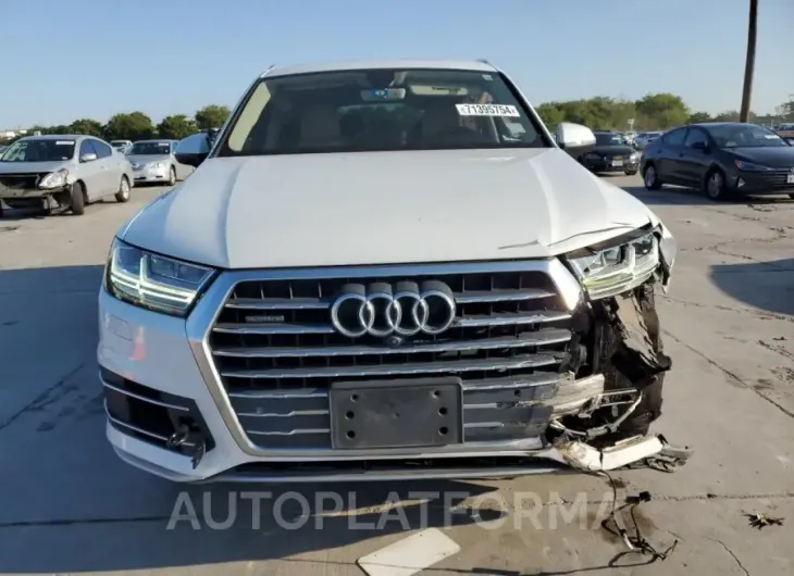 AUDI Q7 PREMIUM 2017 vin WA1LAAF78HD012710 from auto auction Copart