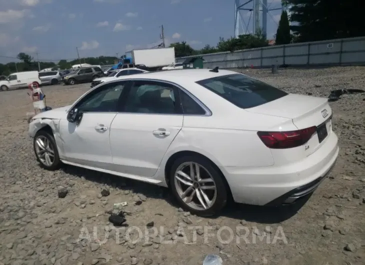 AUDI A4 PREMIUM 2022 vin WAUEAAF43NN008877 from auto auction Copart