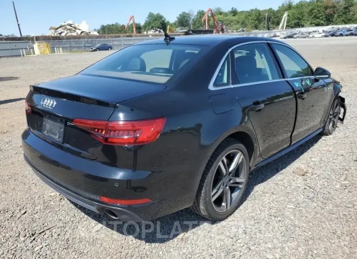 AUDI A4 PREMIUM 2018 vin WAUENAF47JN000246 from auto auction Copart