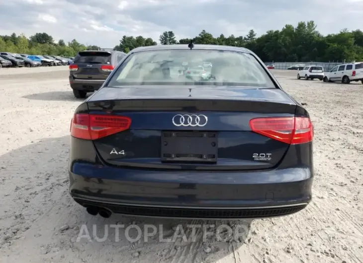 AUDI A4 PREMIUM 2016 vin WAUFFBFLXGN010857 from auto auction Copart