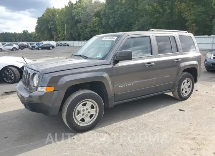 JEEP PATRIOT SP 2016 vin 1C4NJPBA2GD677815 from auto auction Copart