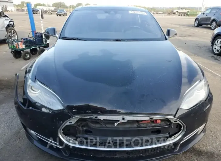 TESLA MODEL S P8 2015 vin 5YJSA1H48FF096456 from auto auction Copart