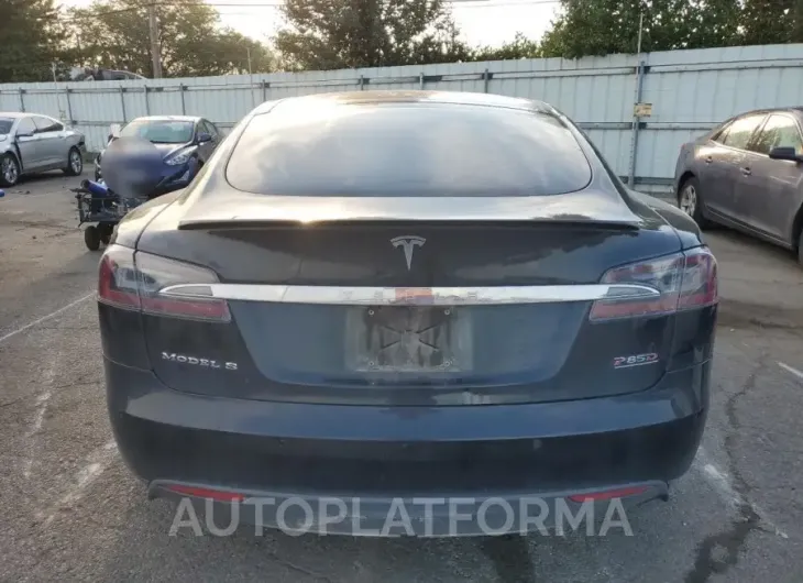 TESLA MODEL S P8 2015 vin 5YJSA1H48FF096456 from auto auction Copart