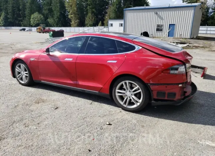 TESLA MODEL S 70 2015 vin 5YJSA1S23FF096808 from auto auction Copart