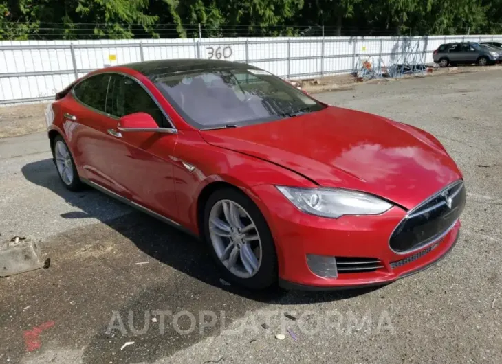 TESLA MODEL S 70 2015 vin 5YJSA1S23FF096808 from auto auction Copart