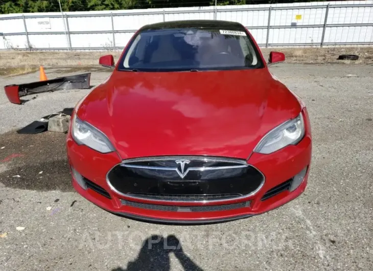 TESLA MODEL S 70 2015 vin 5YJSA1S23FF096808 from auto auction Copart