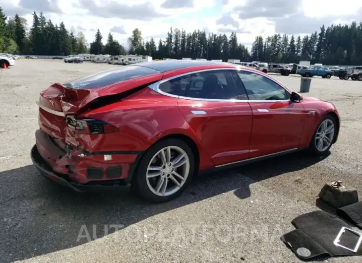 TESLA MODEL S 70 2015 vin 5YJSA1S23FF096808 from auto auction Copart