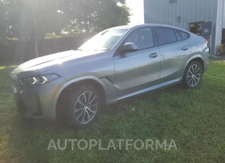 BMW X6 XDRIVE4 2024 vin 5UX33EX02R9V15967 from auto auction Copart