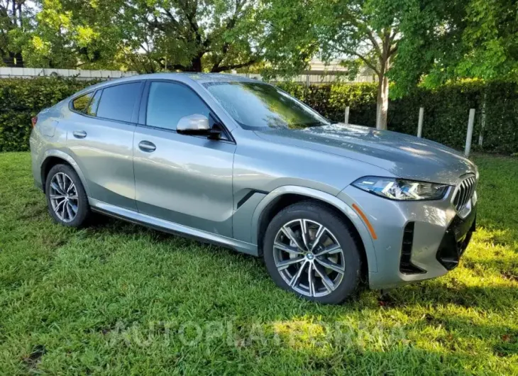 BMW X6 XDRIVE4 2024 vin 5UX33EX02R9V15967 from auto auction Copart