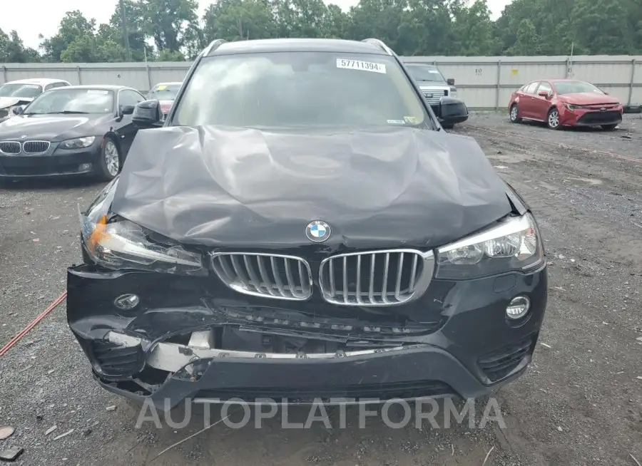 BMW X3 SDRIVE2 2017 vin 5UXWZ7C59H0U44813 from auto auction Copart