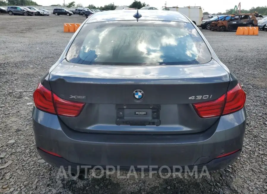 BMW 430XI GRAN 2018 vin WBA4J3C57JBB97441 from auto auction Copart