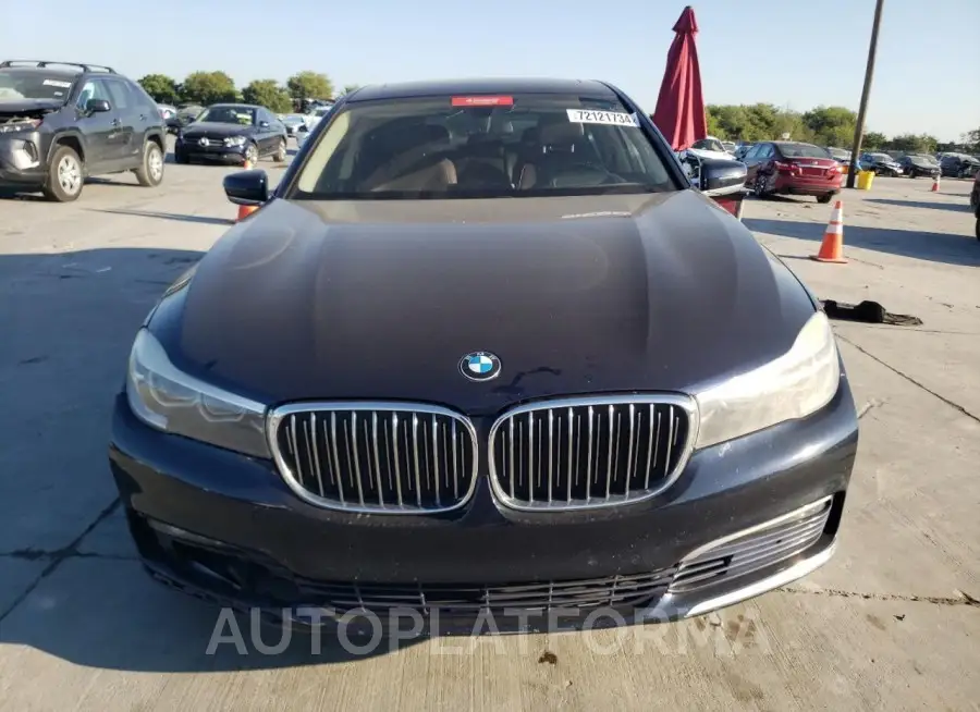 BMW 740 I 2017 vin WBA7E2C5XHG739668 from auto auction Copart