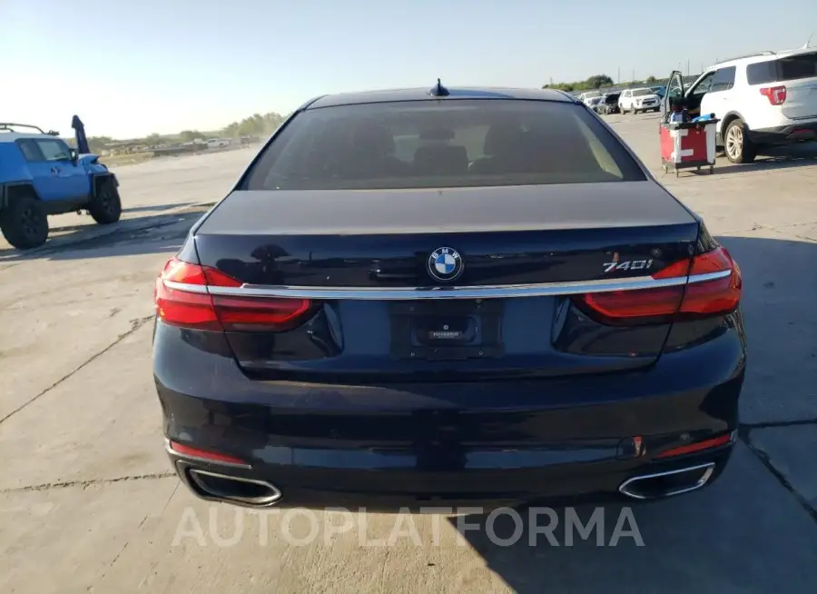 BMW 740 I 2017 vin WBA7E2C5XHG739668 from auto auction Copart