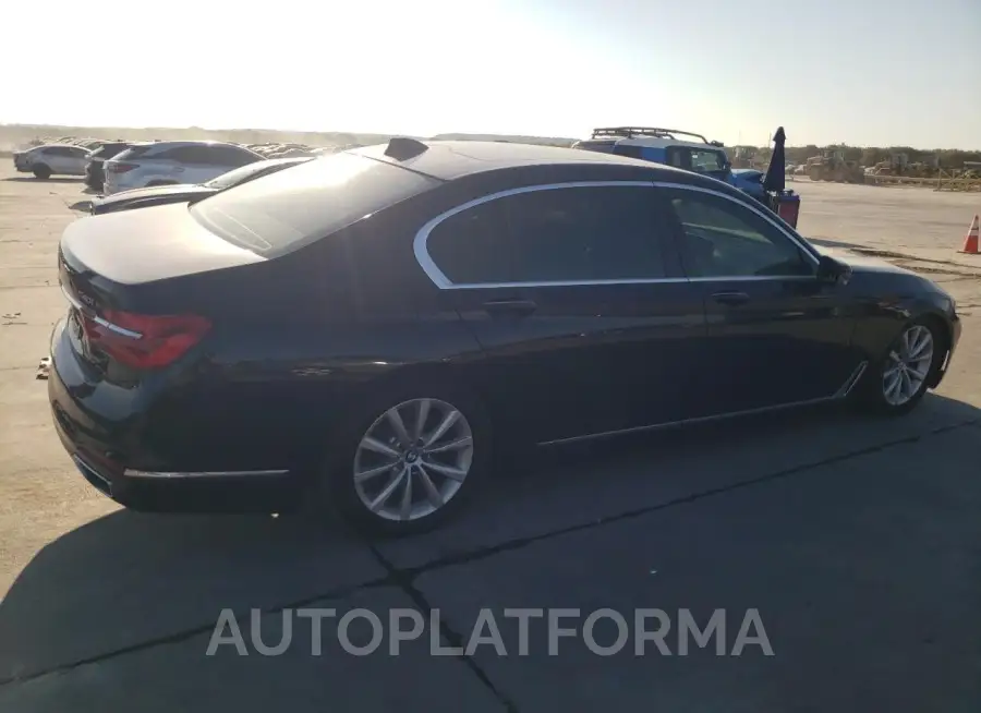 BMW 740 I 2017 vin WBA7E2C5XHG739668 from auto auction Copart