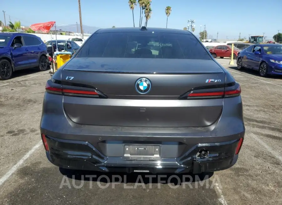 BMW I7 M70 2024 vin WBY83EH05RCP88571 from auto auction Copart