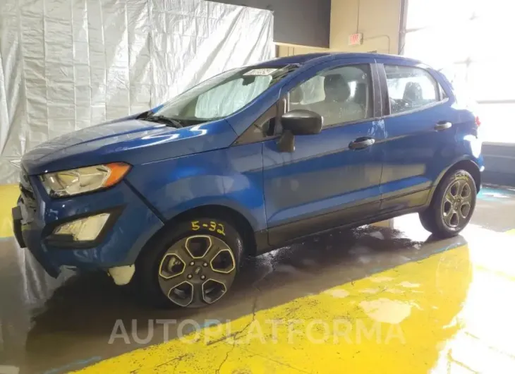 FORD ECOSPORT S 2020 vin MAJ3S2FE9LC353898 from auto auction Copart