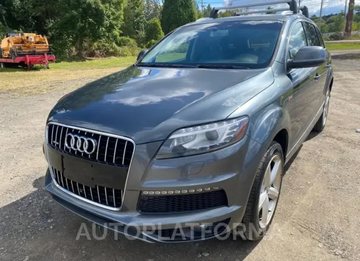 AUDI Q7 PRESTIG 2015 vin WA1DGAFEXFD003246 from auto auction Copart