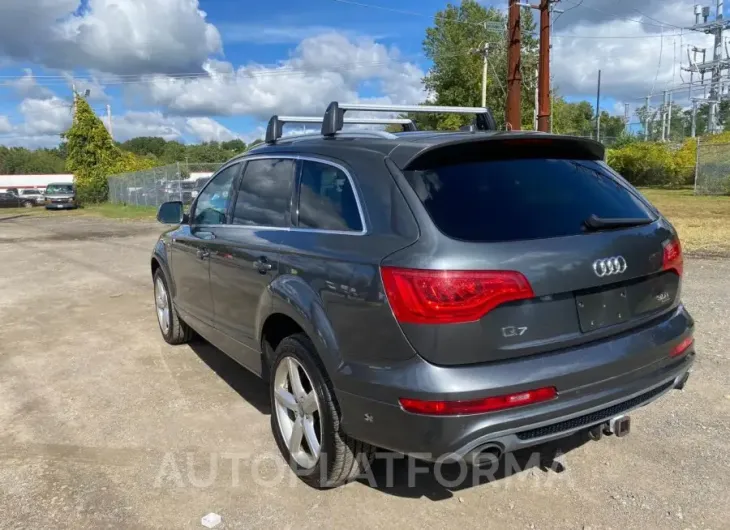 AUDI Q7 PRESTIG 2015 vin WA1DGAFEXFD003246 from auto auction Copart