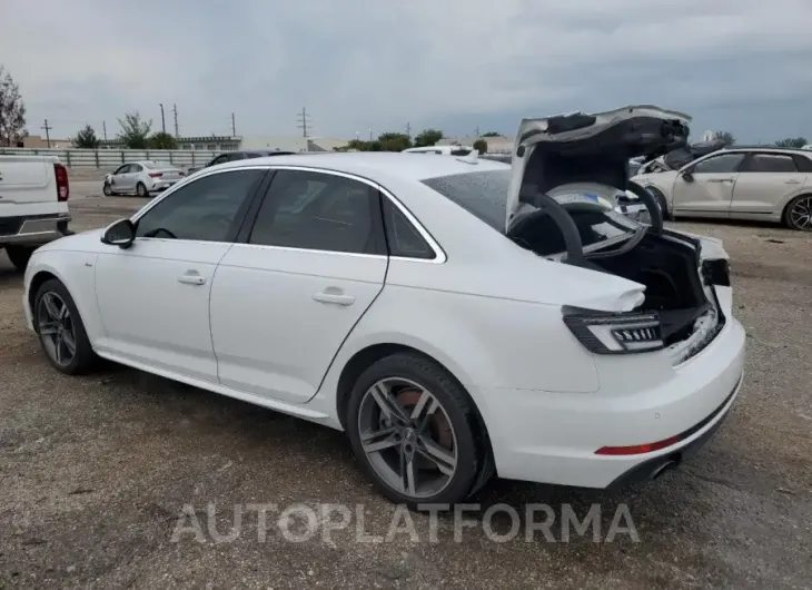 AUDI A4 PREMIUM 2018 vin WAUENAF41JN003465 from auto auction Copart