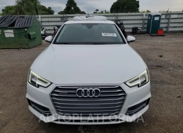 AUDI A4 PREMIUM 2018 vin WAUENAF41JN003465 from auto auction Copart