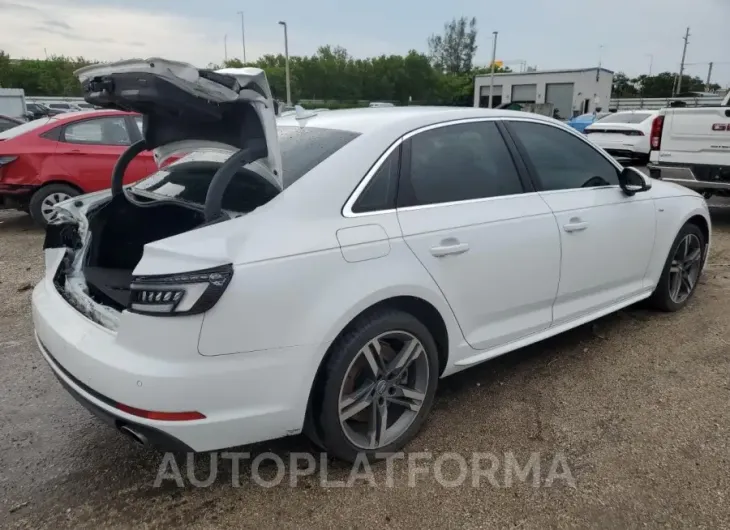 AUDI A4 PREMIUM 2018 vin WAUENAF41JN003465 from auto auction Copart