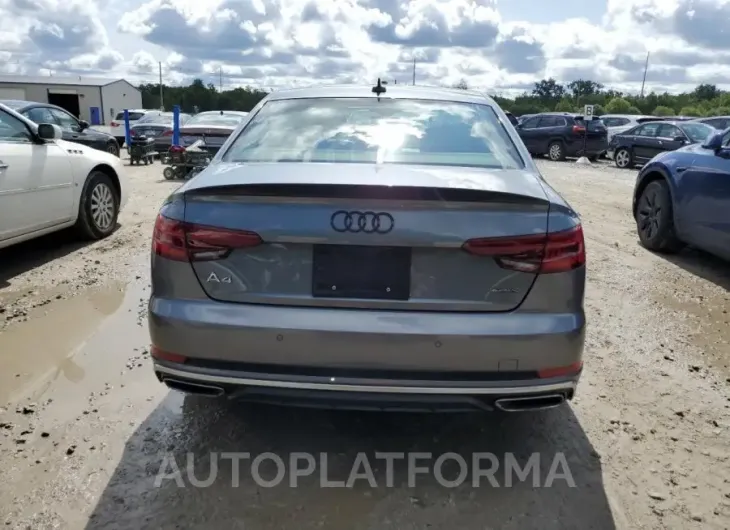 AUDI A4 PREMIUM 2019 vin WAUENAF46KN009943 from auto auction Copart