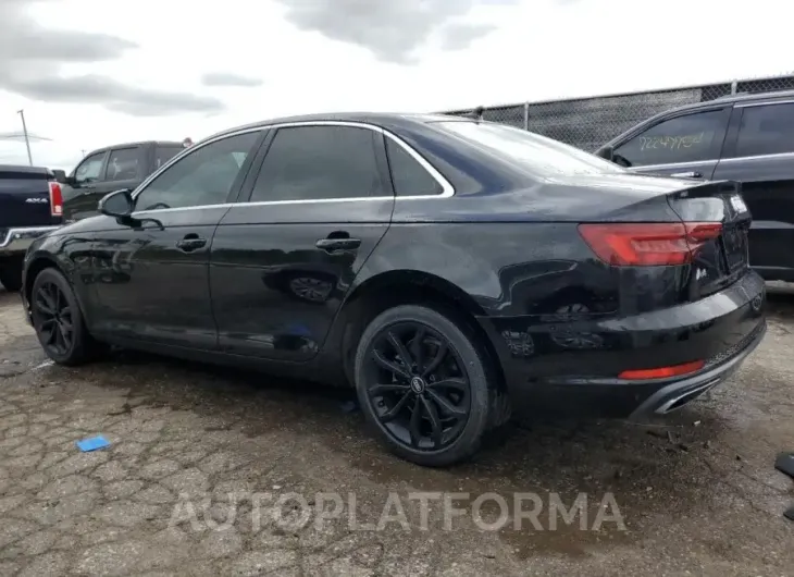 AUDI A4 PREMIUM 2019 vin WAUGMAF41KA037362 from auto auction Copart