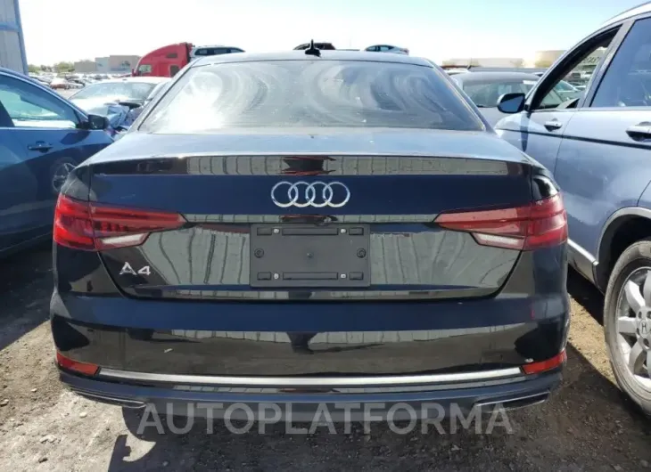 AUDI A4 PREMIUM 2019 vin WAUGMAF48KA023779 from auto auction Copart