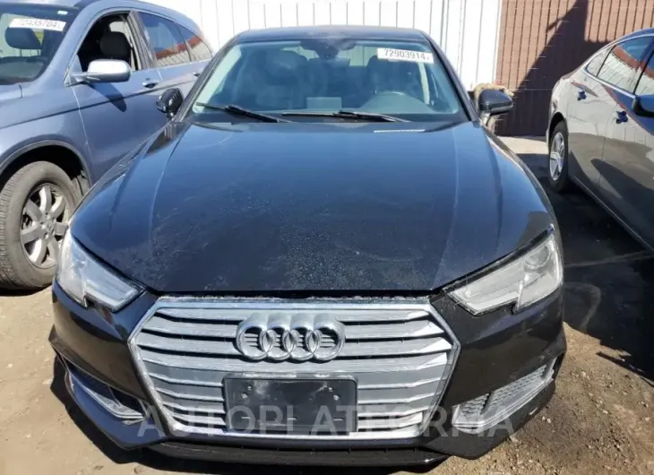 AUDI A4 PREMIUM 2019 vin WAUGMAF48KA023779 from auto auction Copart