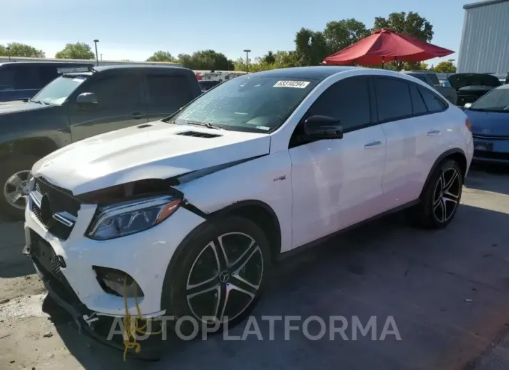 MERCEDES-BENZ GLE COUPE 2019 vin 4JGED6EB4KA153979 from auto auction Copart