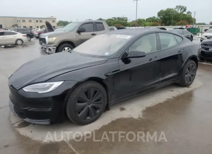 TESLA MODEL S 2021 vin 5YJSA1E57MF455936 from auto auction Copart