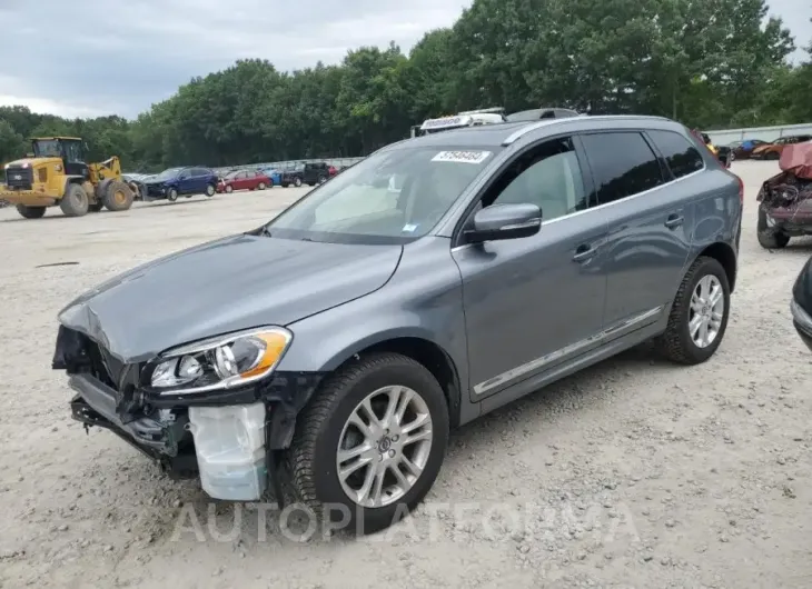 VOLVO XC60 T5 PR 2016 vin YV4612RK1G2810031 from auto auction Copart