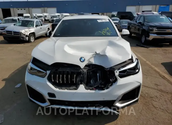 BMW X6 XDRIVE4 2022 vin 5UXCY6C05N9L01322 from auto auction Copart