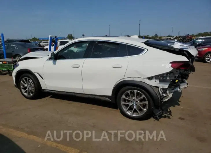 BMW X6 XDRIVE4 2022 vin 5UXCY6C05N9L01322 from auto auction Copart