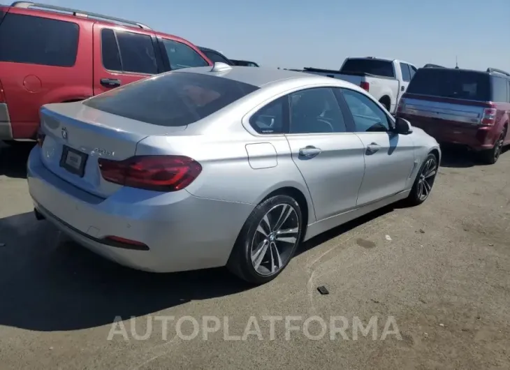 BMW 430I GRAN 2020 vin WBA4J1C0XLBU68453 from auto auction Copart