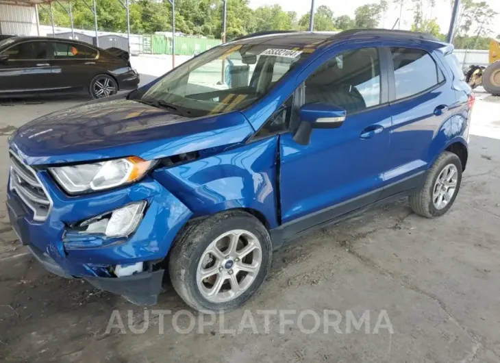 FORD ECOSPORT S 2019 vin MAJ3S2GE4KC263832 from auto auction Copart