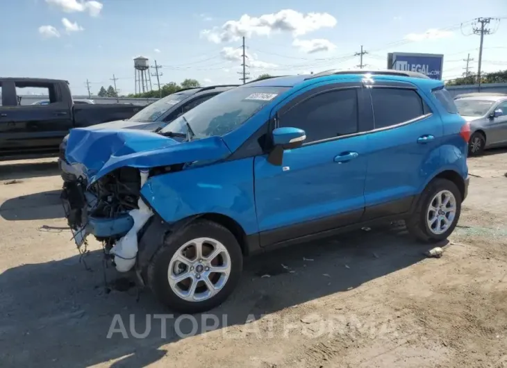 FORD ECOSPORT S 2019 vin MAJ6S3GL9KC310144 from auto auction Copart