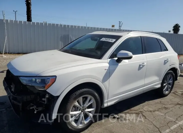 AUDI Q3 PREMIUM 2021 vin WA1DECF38M1071477 from auto auction Copart