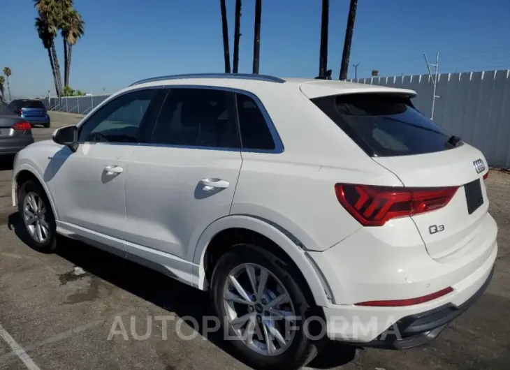 AUDI Q3 PREMIUM 2021 vin WA1DECF38M1071477 from auto auction Copart