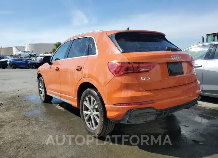 AUDI Q3 PREMIUM 2023 vin WA1DECF39P1104717 from auto auction Copart