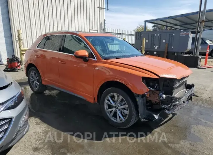 AUDI Q3 PREMIUM 2023 vin WA1DECF39P1104717 from auto auction Copart